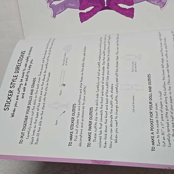 Vintage Strawberry Shortcake Berry Pretty Fashions 2 Paper Dolls Outfits Sticker - Picture 4 of 16